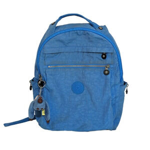 Kipling Micah Blue Jay 15" Laptop Medium Backpack 5 Pockets BP3914 Kiyanna